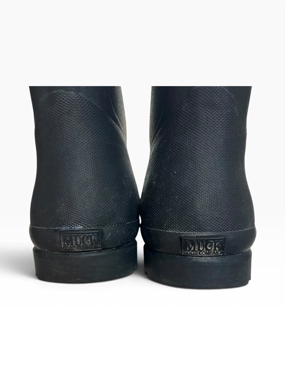 Muck Boot Company Chore Mens Size 12 Black Rubber Work Boots